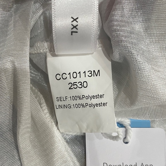 Cupshe pineapple print tiered ruffle beach skirt. - Picture 9 of 10